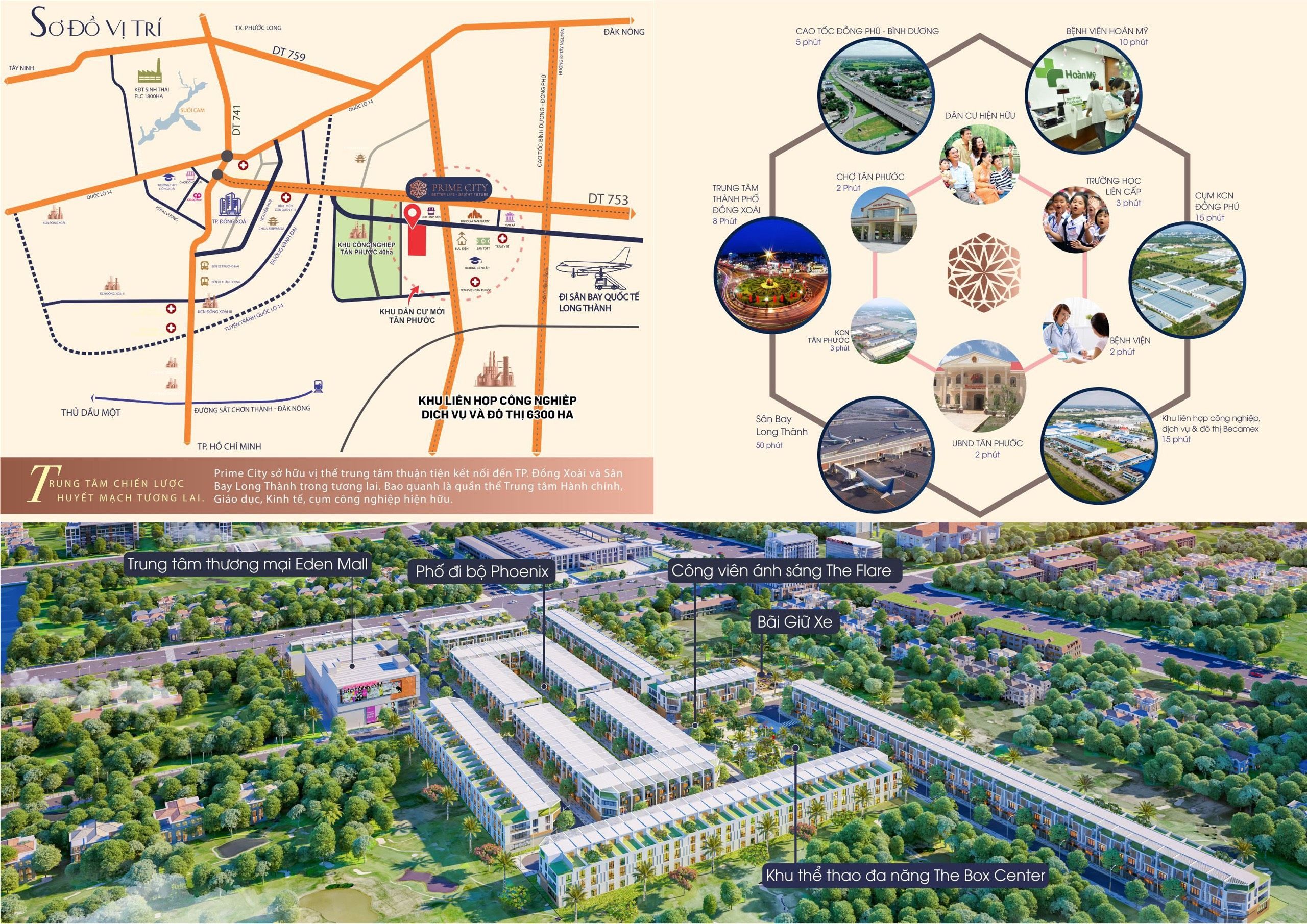 ĐẦU TƯ SIÊU LỢI NHUẬN ĐẤT NỀN DỰ ÁN PRIME CITY BÌNH PHƯỚC, CHIẾT KHẤU 10%, NGÂN HÀNG HỖ TRỢ 50%